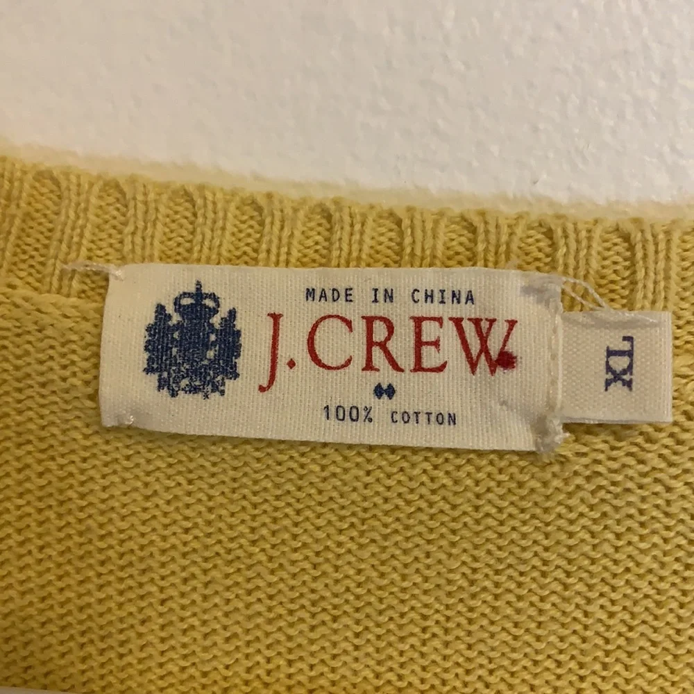 Men’s Jcrew sweater vest, argyle print size xL - Picture 2 of 3